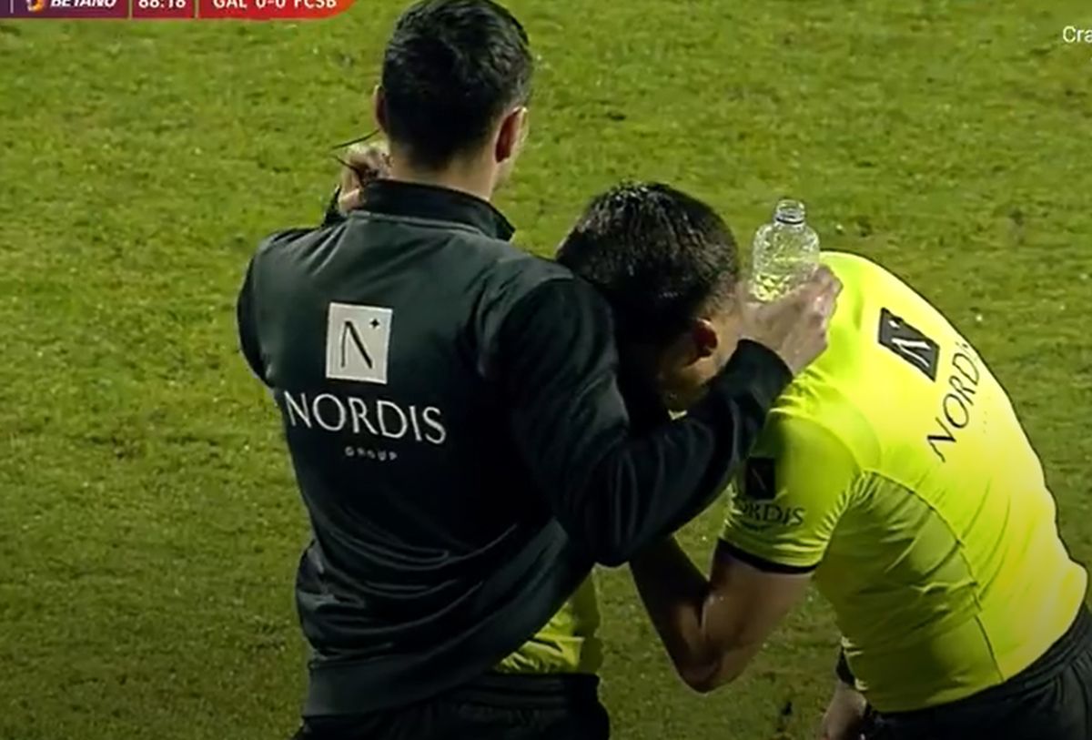 Explicație incredibilă pentru haosul din finalul meciului Oțelul - FCSB: „Ce vreți? Se mai întâmplă!”