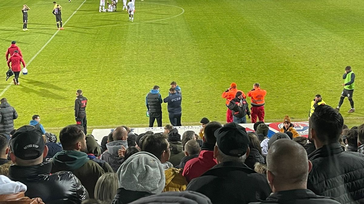 Explicație incredibilă pentru haosul din finalul meciului Oțelul - FCSB: „Ce vreți? Se mai întâmplă!”