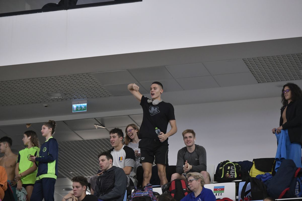 David Popovici a câștigat finala la 100 de metri liber la Campionate Naționale de Înot în bazin scurt