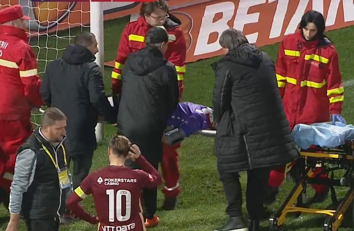 Accidentare Dumbrăvița - CFR Cluj