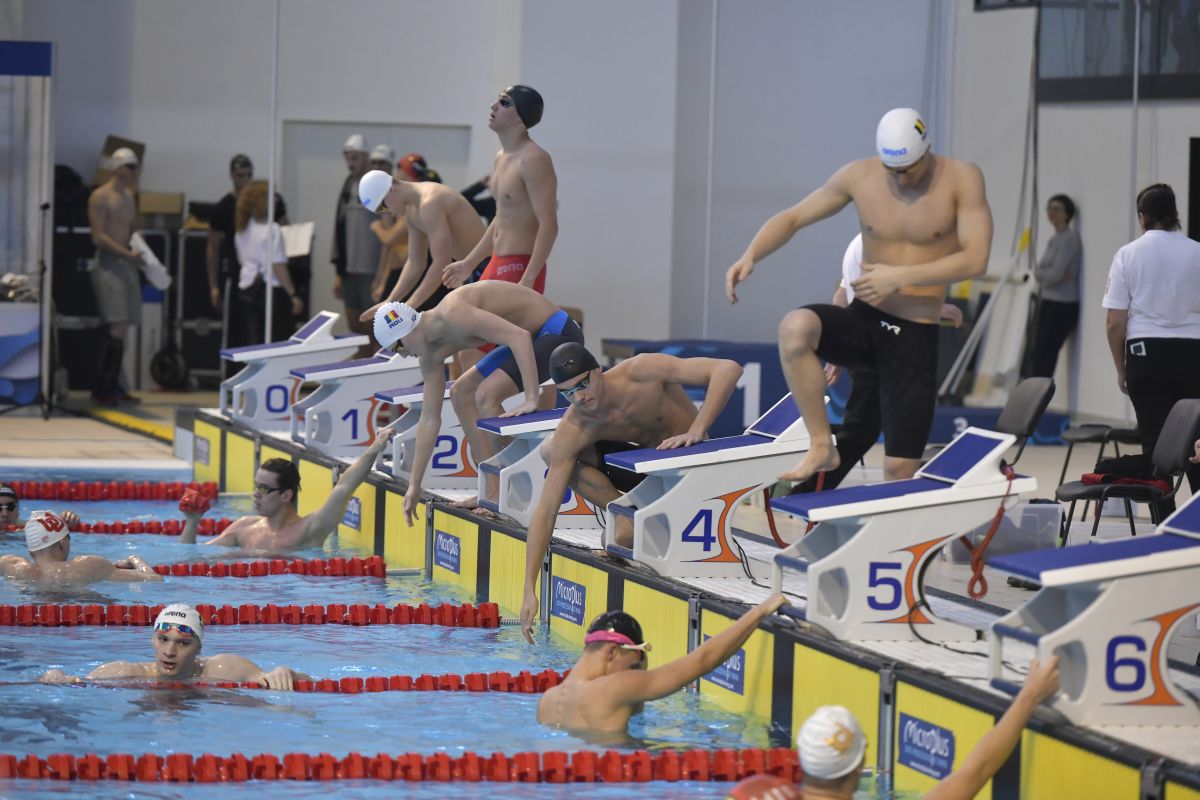 David Popovici a câștigat finala la 100 de metri liber la Campionate Naționale de Înot în bazin scurt