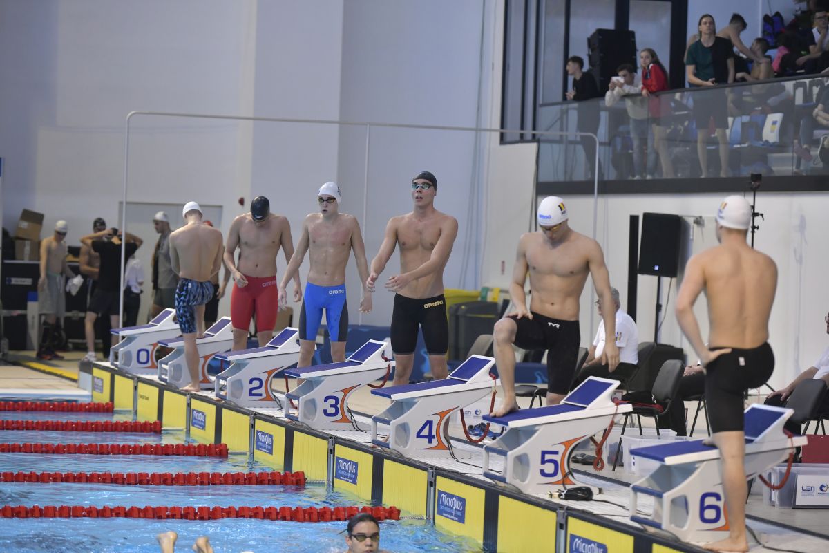 David Popovici a câștigat finala la 100 de metri liber la Campionate Naționale de Înot în bazin scurt