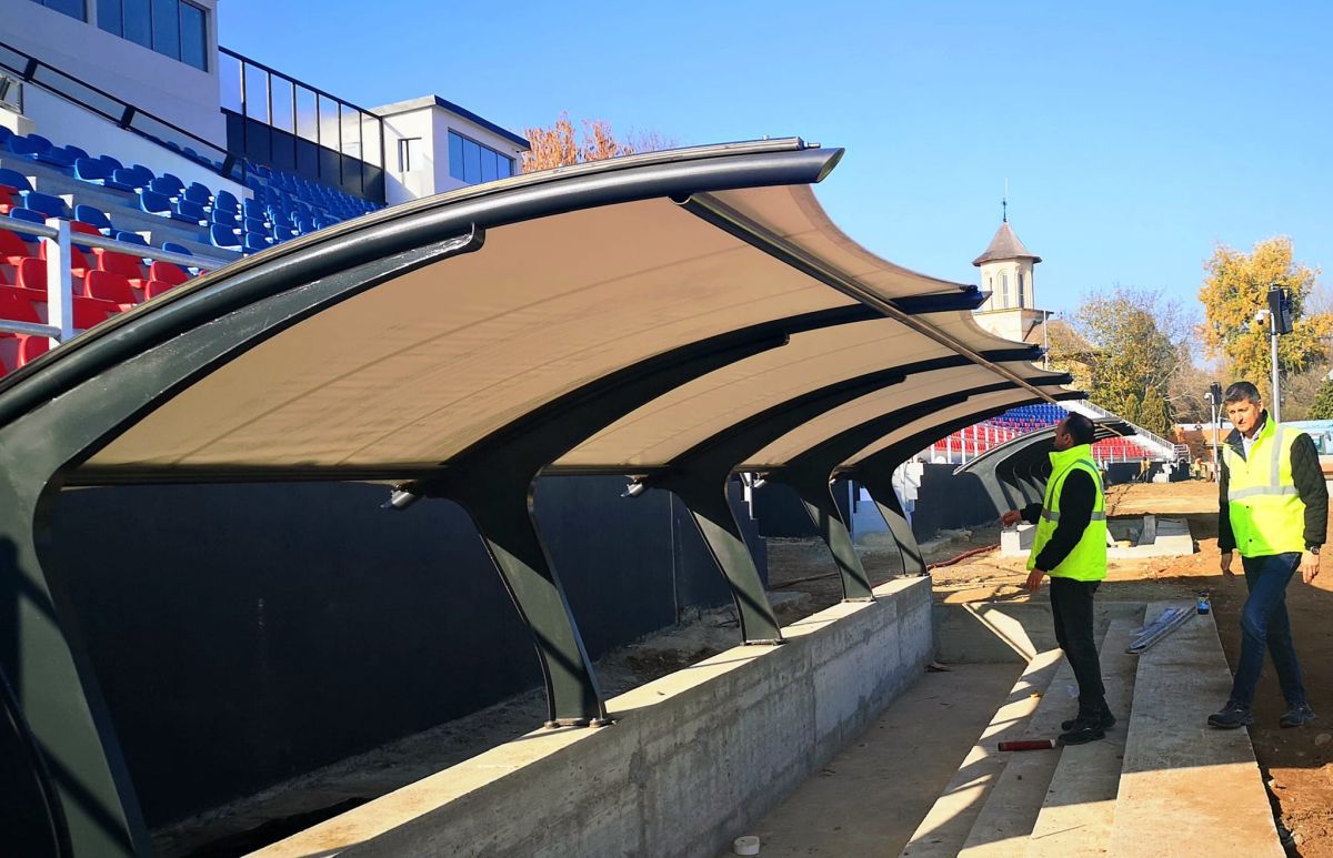 Noul stadion de 15 milioane de euro din Superligă prinde contur: „Batem Farul și jucăm aici în decembrie”