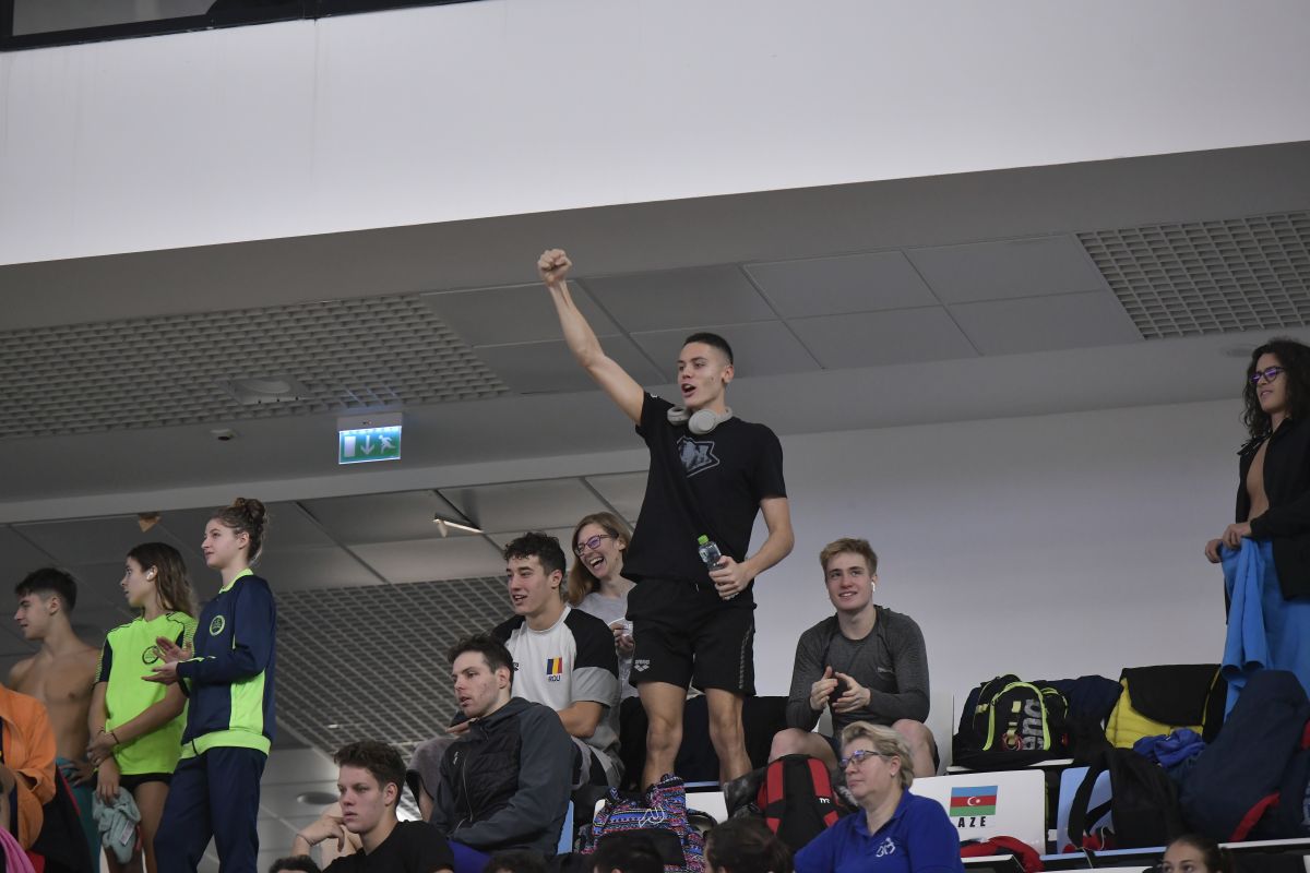 David Popovici a câștigat finala la 100 de metri liber la Campionate Naționale de Înot în bazin scurt