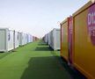 Fani în containere la CM 2022! Prețul pentru o noapte este uriaș