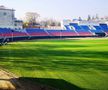 Așa arată acum stadionul din Târgoviște // sursă foto: Facebook @ Daniel Cristian Stan