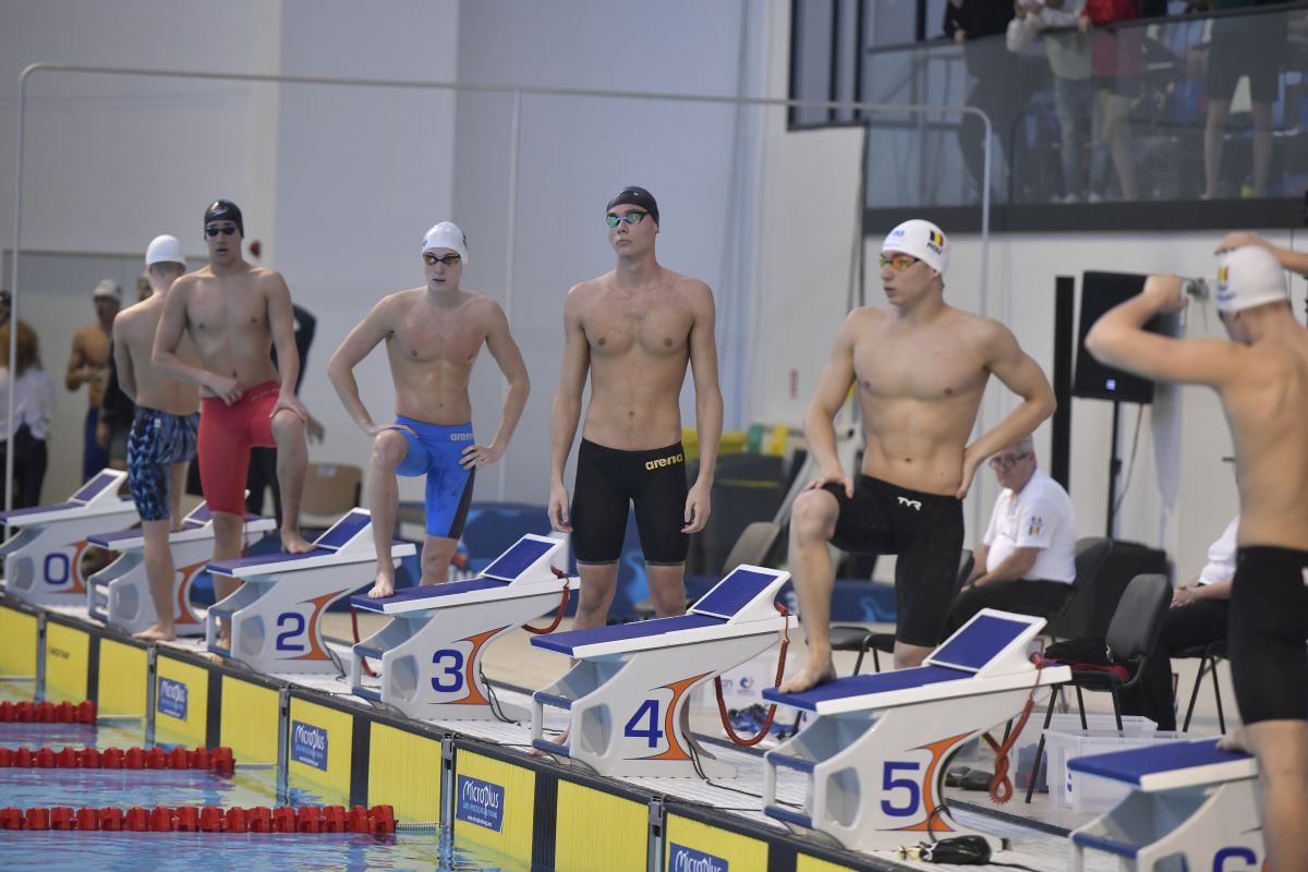 David Popovici a câștigat finala la 100 de metri liber la Campionate Naționale de Înot în bazin scurt