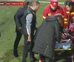 Clipe de panică la Dumbrăvița - CFR Cluj » Portarul Robert Mikloș, transportat cu ambulanța la spital după un contact violent + adversarul trebuia eliminat