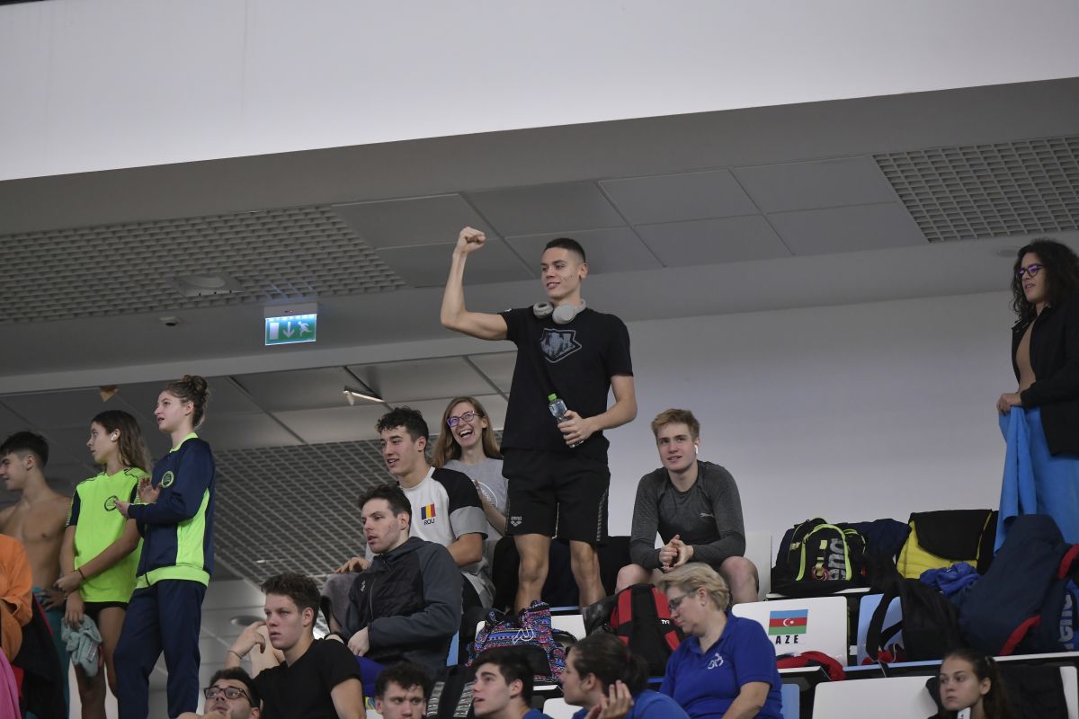 David Popovici a câștigat finala la 100 de metri liber la Campionate Naționale de Înot în bazin scurt