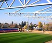 Așa arată acum stadionul din Târgoviște // sursă foto: Facebook @ Daniel Cristian Stan