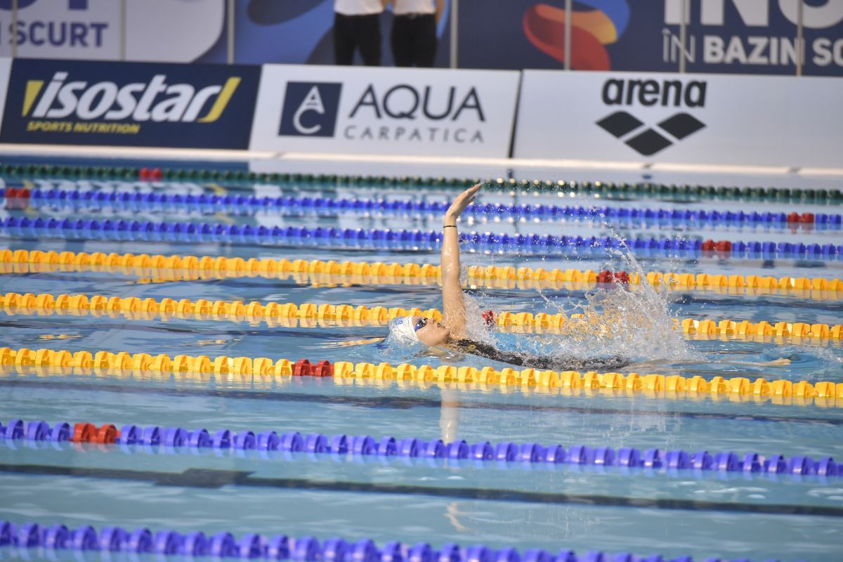David Popovici a câștigat finala la 100 de metri liber la Campionate Naționale de Înot în bazin scurt