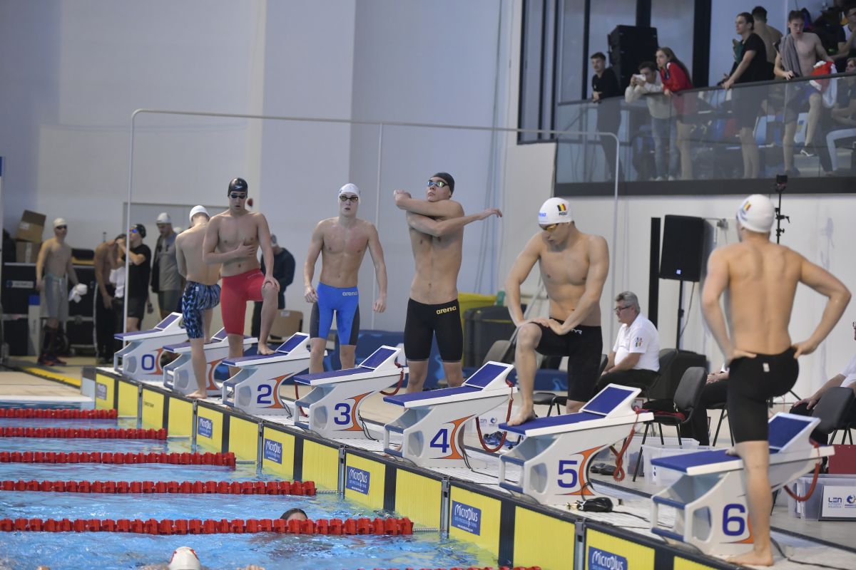 David Popovici a câștigat finala la 100 de metri liber la Campionate Naționale de Înot în bazin scurt