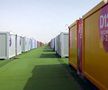 Fani în containere la CM 2022! Prețul pentru o noapte este uriaș