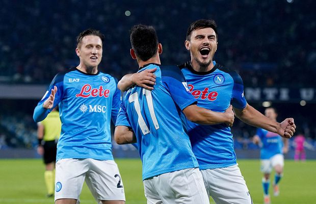 Secretul lui Napoli! Tare și cu echipele mici » Decisivi cu rezervele