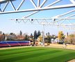 Așa arată acum stadionul din Târgoviște // sursă foto: Facebook @ Daniel Cristian Stan