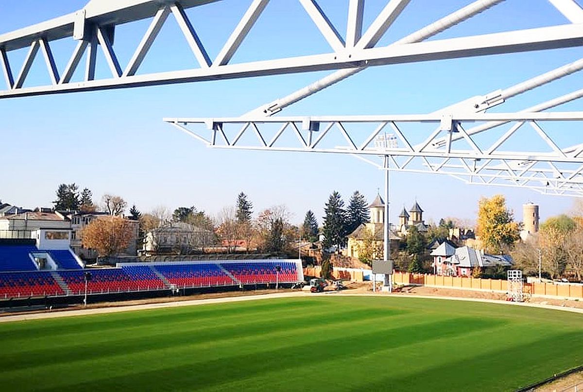 Noul stadion de 15 milioane de euro din Superligă prinde contur: „Batem Farul și jucăm aici în decembrie”