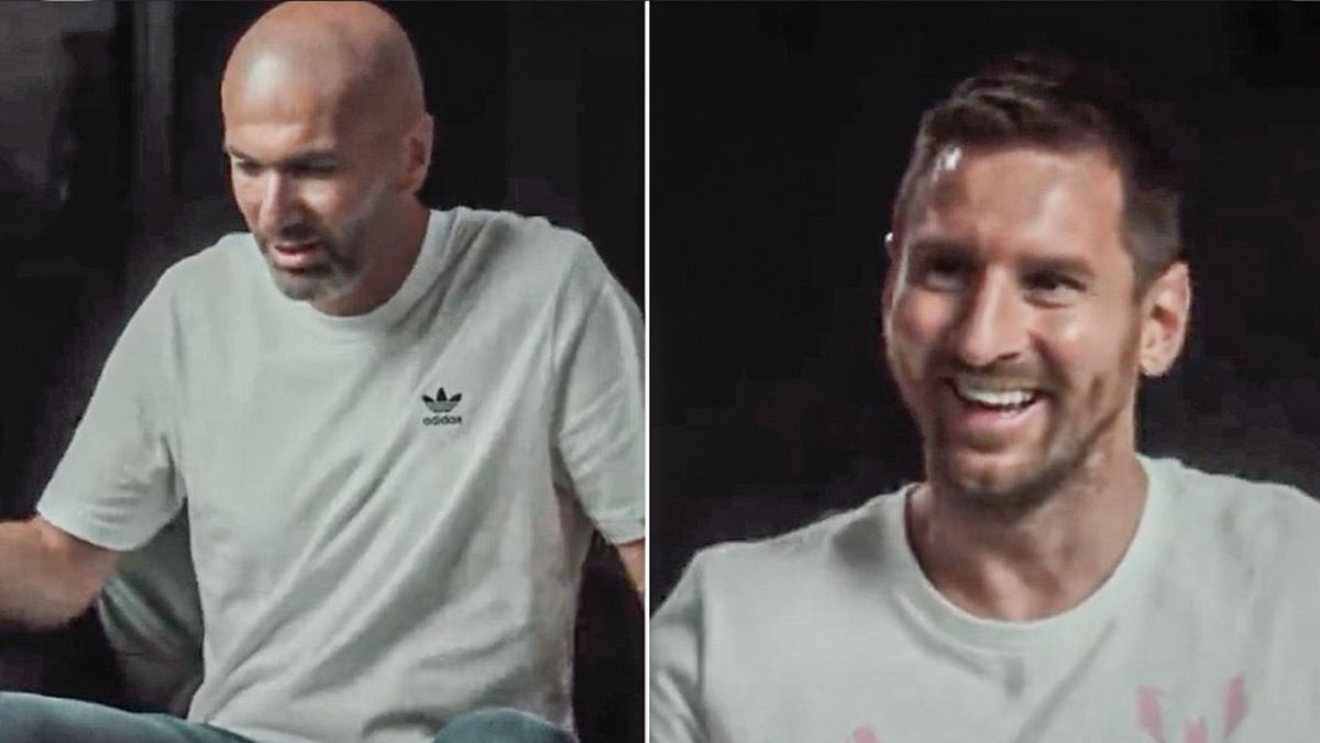 Messi, descris de Zidane într-un cuvânt » Imaginile momentului în fotbal: Zizou și Leo, față în față