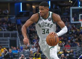 Giannis Antetokounmpo, prestație fabuloasă în NBA, într-un meci în care s-au marcat 250 de puncte