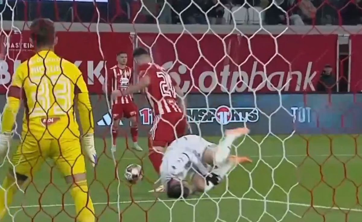 Două faze controversate în Sepsi - Rapid » Giuleștenii au cerut penalty de două ori în 5 minute