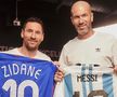 Messi, descris de Zidane într-un cuvânt » Imaginile momentului în fotbal: Zizou și Leo, față în față