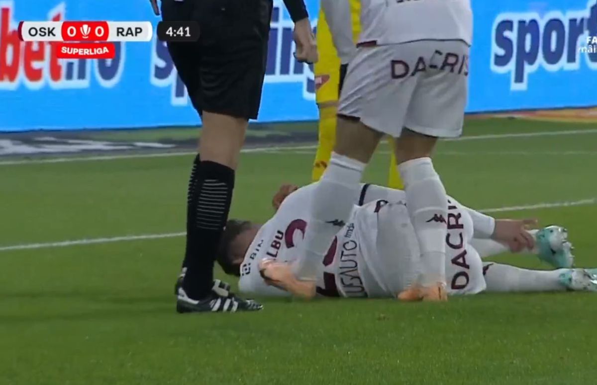 Două faze controversate în Sepsi - Rapid » Giuleștenii au cerut penalty de două ori în 5 minute