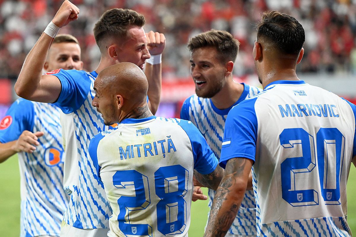 Merge și fără Mitriță » Craiova o răpune pe UTA și e noul lider al Superligii! Clasamentul