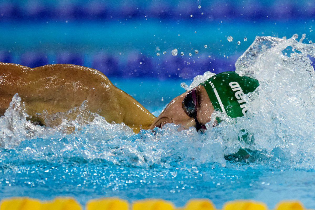 O nouă medalie de aur pentru David Popovici la Campionatele Naționale în bazin scurt » L-a bătut pe Stancu la 200 m liber