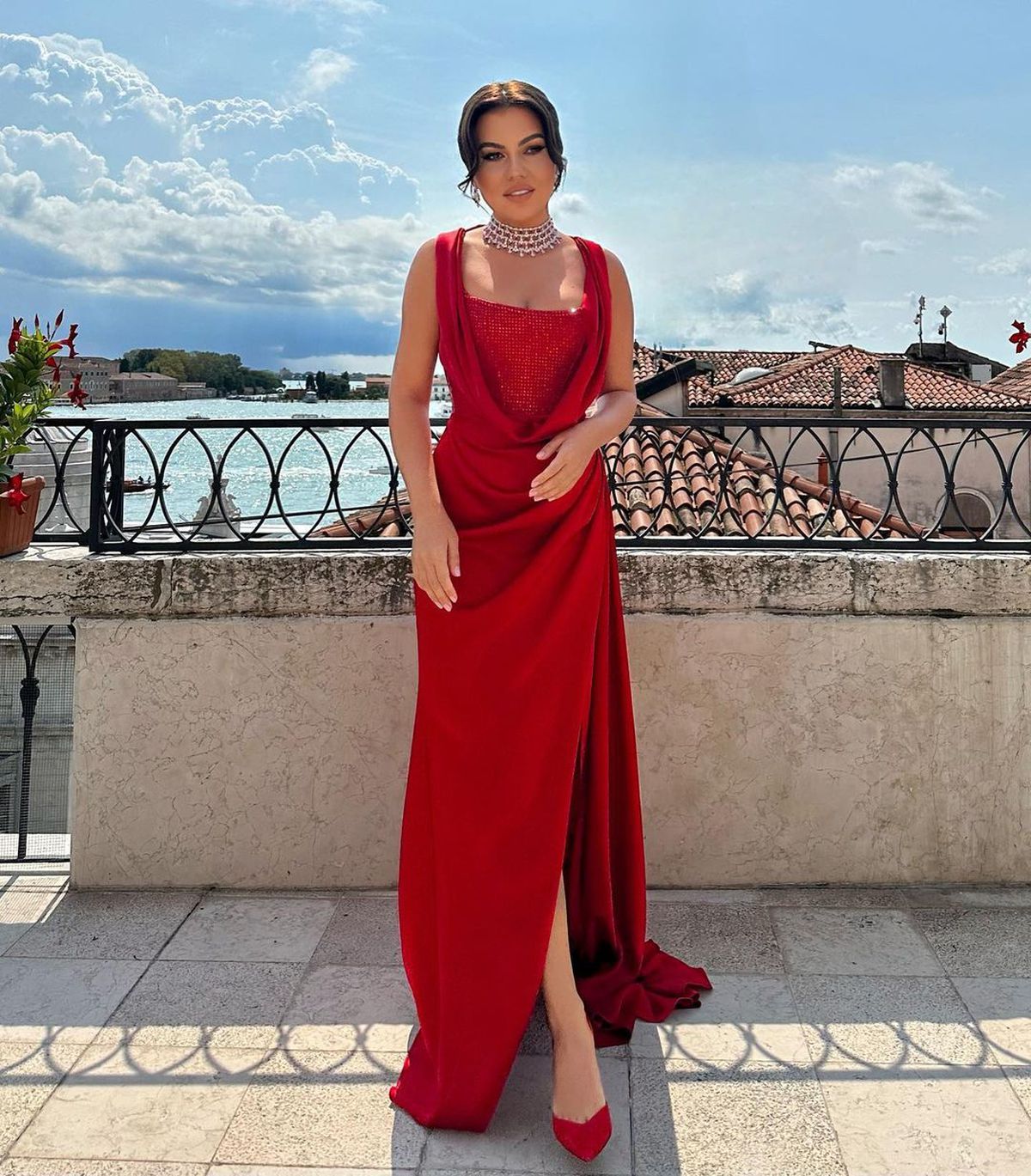 Romina Gingașu, soția lui Piero Ferrari. Foto: Instagram