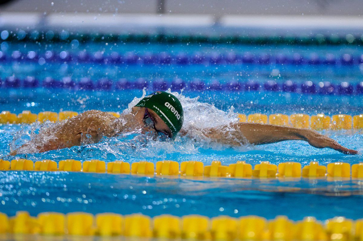 O nouă medalie de aur pentru David Popovici la Campionatele Naționale în bazin scurt » L-a bătut pe Stancu la 200 m liber