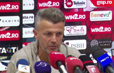 Burcă, mesaj războinic înainte de derby-ul din Bănie: „Eu nu renunț niciodată. Criticile de la cei care au făcut puțin în fotbal nu ajung la mine”