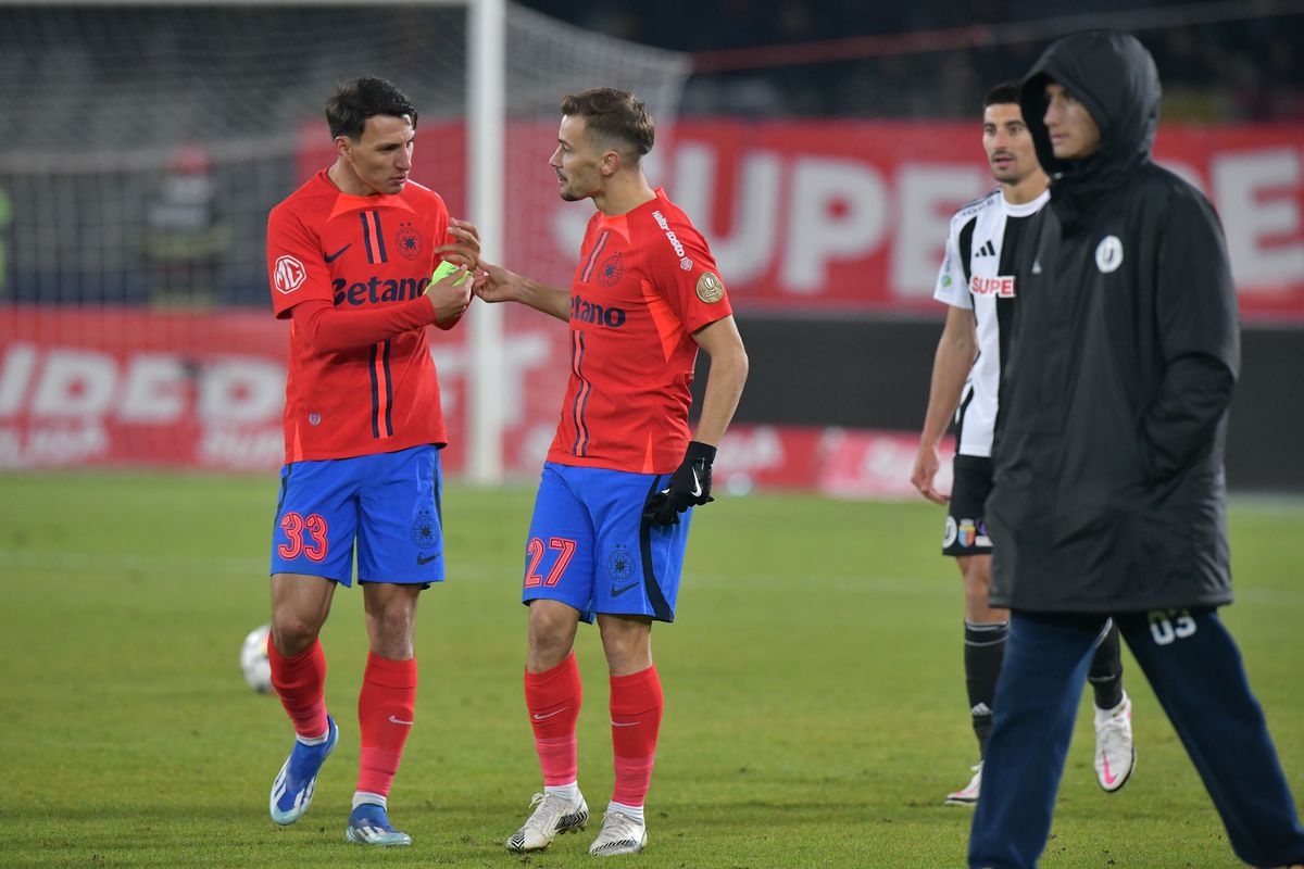 U Cluj - FCSB, imagini după finalul meciului