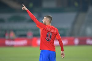 Cui a vrut să-i închidă gura? Gestul făcut de Bîrligea după golul marcat în U Cluj - FCSB