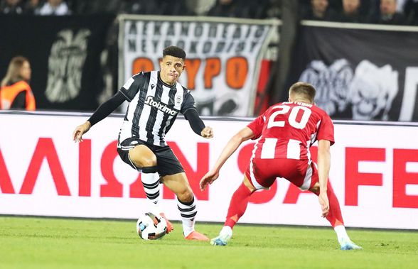 PAOK a pierdut derby-ul cu Olympiacos » Pe ce loc a ajuns echipa lui Răzvan Lucescu