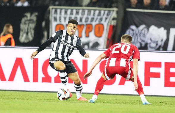 PAOK a pierdut derby-ul cu Olympiacos » Pe ce loc a ajuns echipa lui Răzvan Lucescu