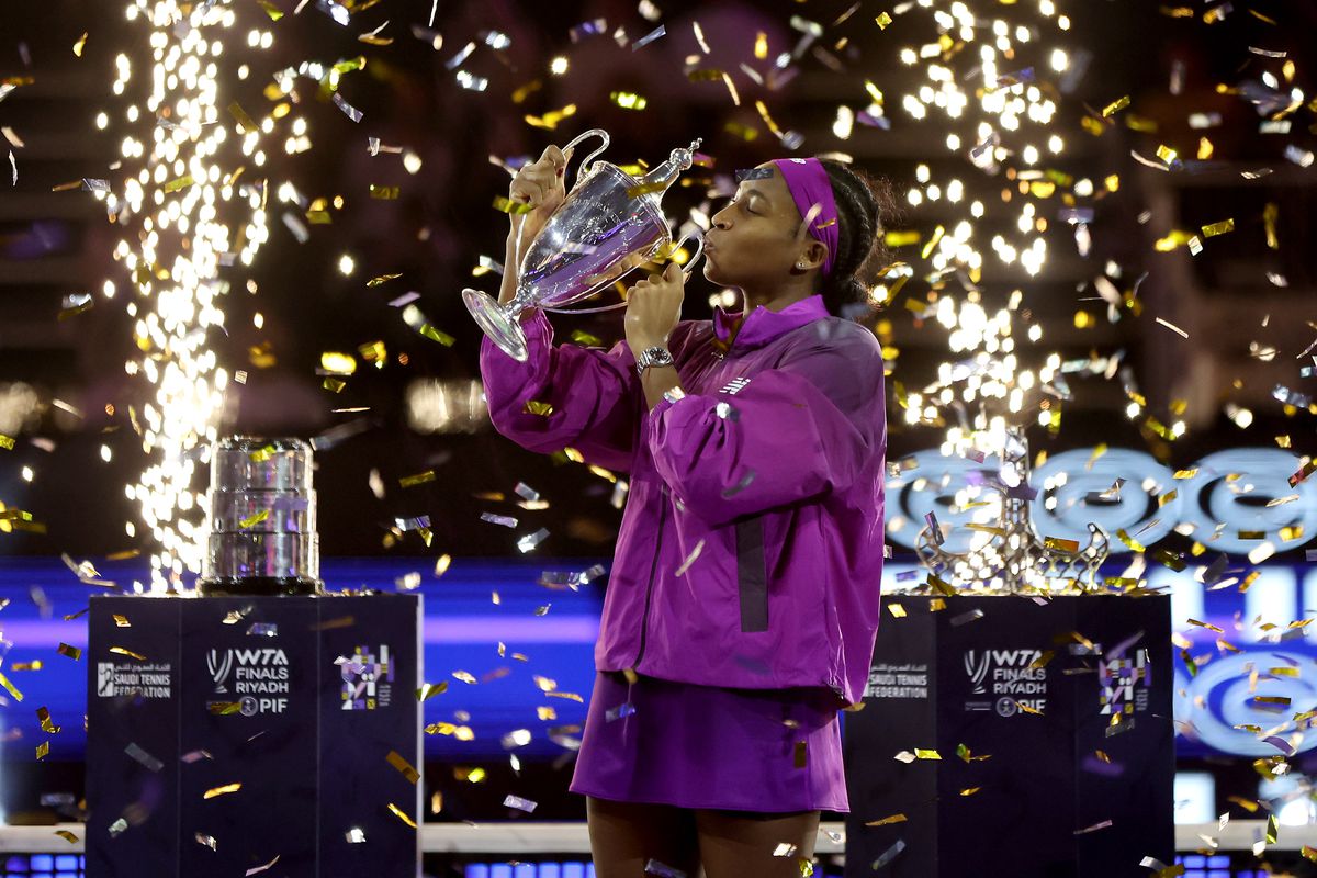 Coco Gauff a câștigat la 20 de ani Turneul Campioanelor