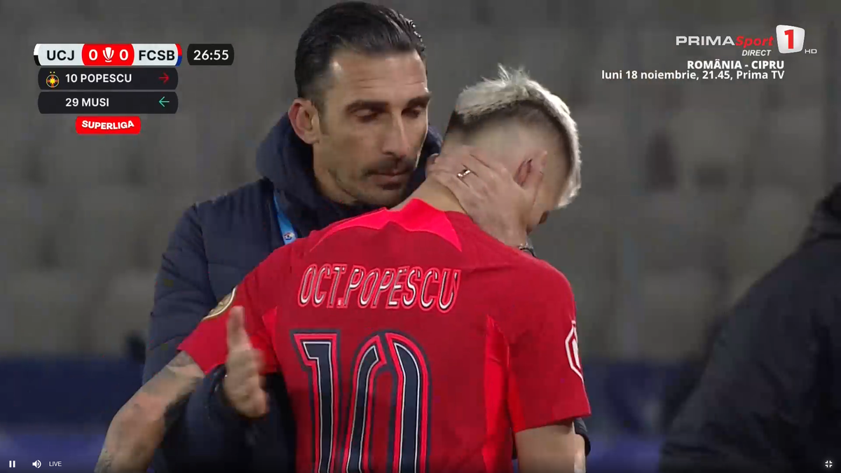 Tavi Popescu, schimbat în U Cluj - FCSB