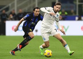 Inter - Napoli, duel pentru fotoliul de lider în Serie A