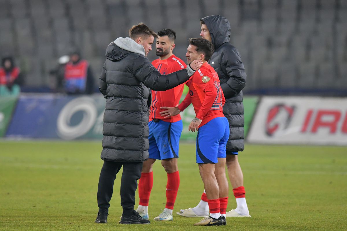 U Cluj - FCSB, imagini după finalul meciului