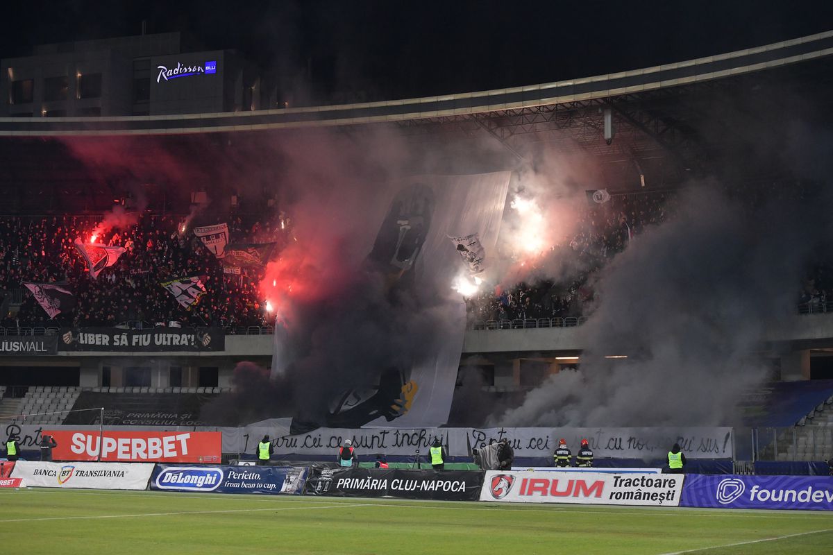 U Cluj - FCSB, detalii de atmosferă