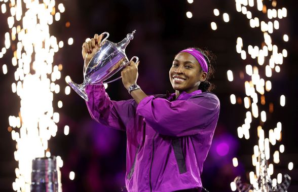 Coco Gauff, campioană la Turneul Campioanelor. A reușit o premieră + Bornele doborâte după victorie » Americanca, uluită de premiul primit: „O groază de bani”