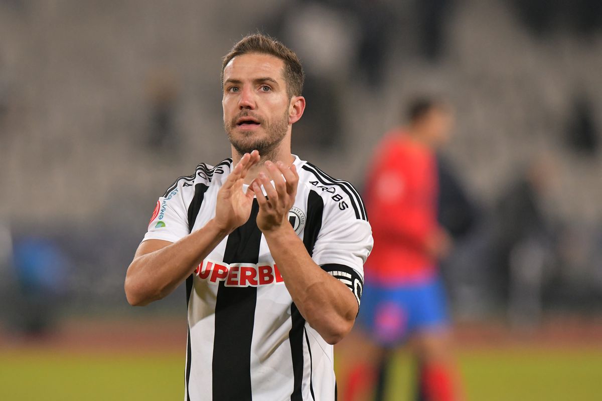 Nu s-a văzut la TV: a refuzat banderola! » Scenele surprinse de GSP cu Olaru și Radunovic