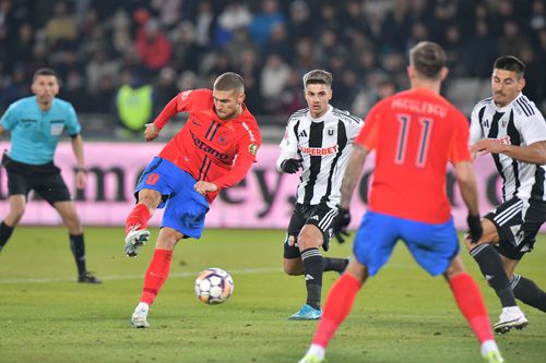 Daniel Bîrligea, în U Cluj - FCSB/ FOTO: Cristi Preda (GSP)