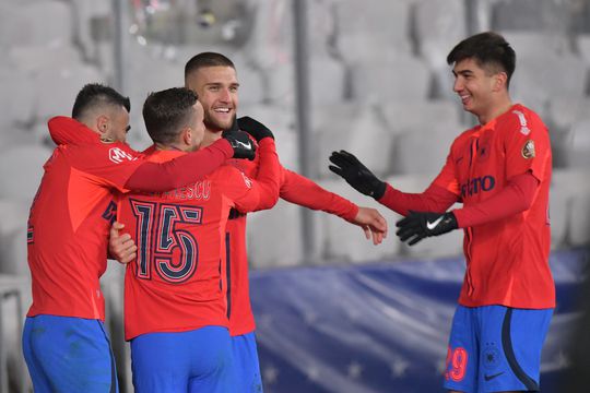 Daniel Bîrligea, în U Cluj - FCSB/ FOTO: Cristi Preda (GSP)
