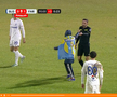 A venit nota de plată după momentul scandalos din Superliga! Sancțiunea primită de copilul care a intrat pe teren și i-a arătat semne obscene lui Colțescu