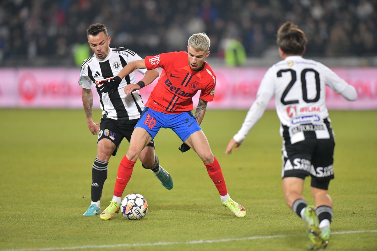 U Cluj - FCSB 1-2: Bîrligea, primarul Clujului » „Nouarul” campioanei a făcut legea în fața liderului, la revenirea în orașul unde s-a afirmat. Clasament în Superliga