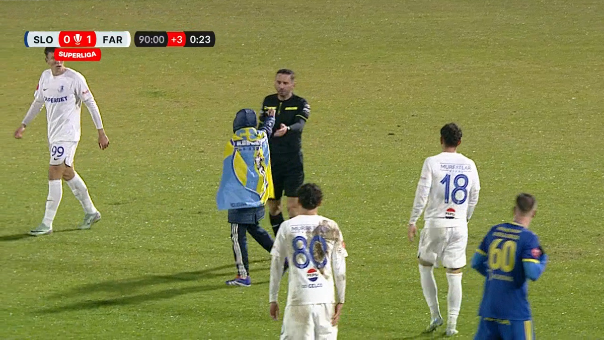 A venit nota de plată după momentul scandalos din Superliga! Sancțiunea primită de copilul care a intrat pe teren și i-a arătat semne obscene lui Colțescu
