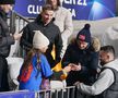 U Cluj - FCSB, încălzire și inspecția gazonului/ foto Cristi Pred (GSP)