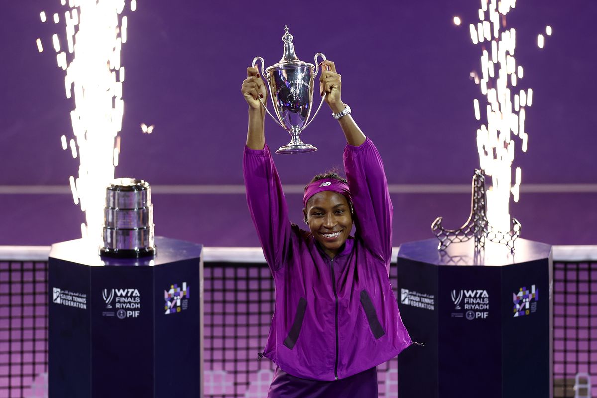 Coco Gauff a câștigat la 20 de ani Turneul Campioanelor