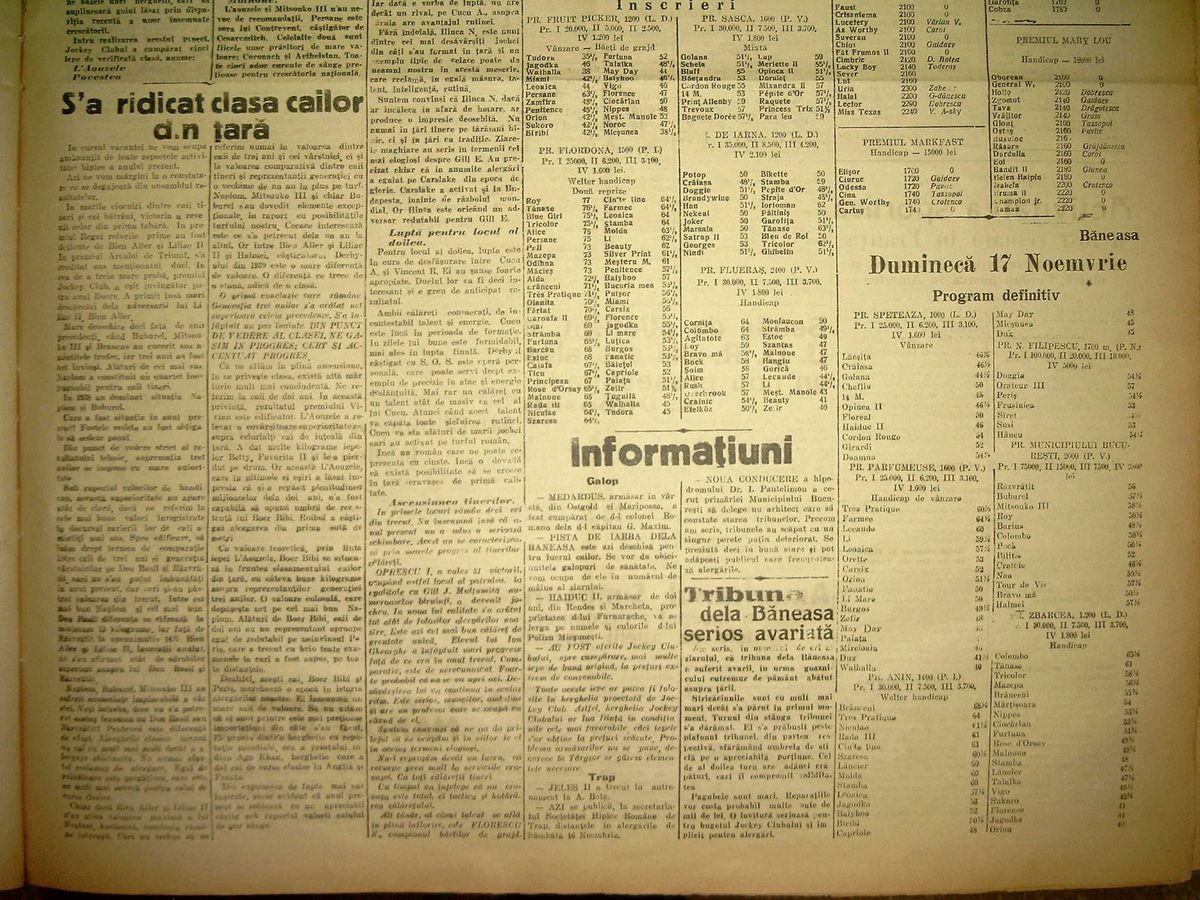 Cutremurul din 10 noiembrie 1940 - ce scria Gazeta Sporturilor după seism