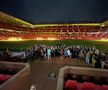 Suporterii lui Manchester United la evenimentul Stadium Sleep Out / foto: X @MU_Foundation